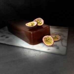 Pâte de fruit artisanale au fruit de la passion, saveurs exotiques et naturelles