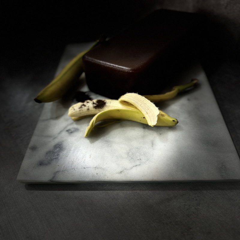 Pâte de fruit banane et vanille, une création artisanale riche en saveurs.